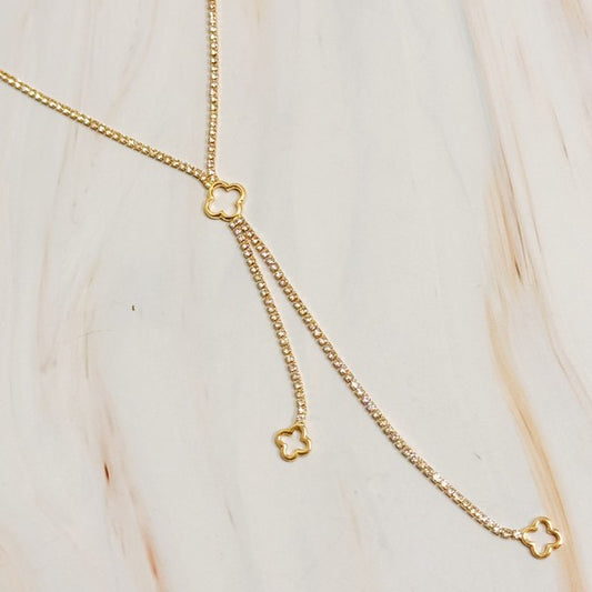 Glam Clover Necklace